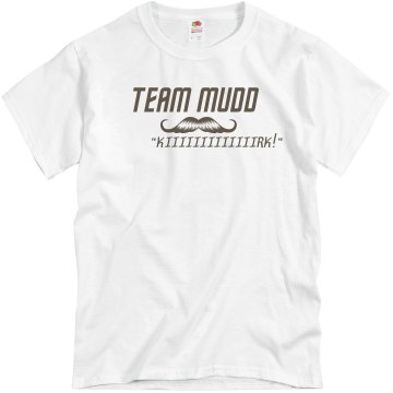 A Trekkie's Mud Run Unisex Gildan Heavy Cotton Crew Neck Tee