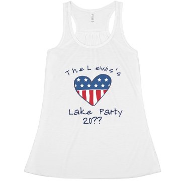 The Lewis's Annual Party Misses Relaxed Fit Basic Anvil Heavyweight Tank Top