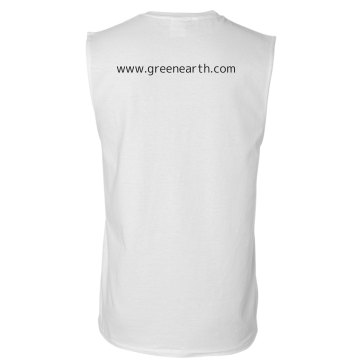 Green Landscaping w/ Back Unisex Basic Gildan Ultra Cotton Sleeveless Tee