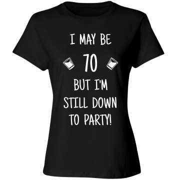NeNe's 70th Bash Misses Relaxed Fit Basic Gildan Ultra Cotton Tee