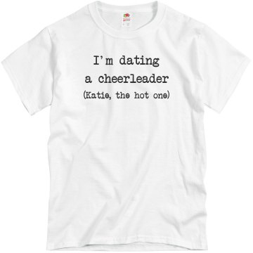 Dating a Cheerleader Unisex Basic Gildan Heavy Cotton Crew Neck Tee