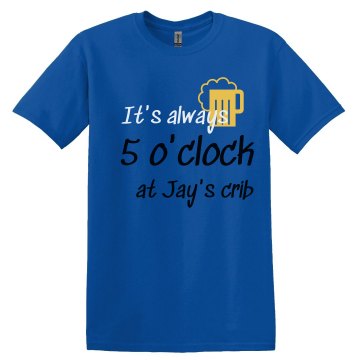 Jay's Crib Unisex Gildan Heavy Cotton Crew Neck Tee