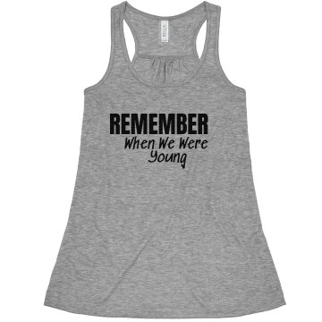 When We Were Young Misses Bella Flowy Lightweight Tank