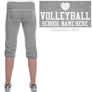 Volleyball Sweats Junior Fit Bella French Terry Lounge Pants