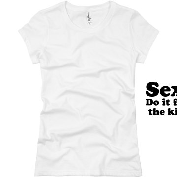 Do It For The Kids Junior Fit Basic Bella Favorite Tee