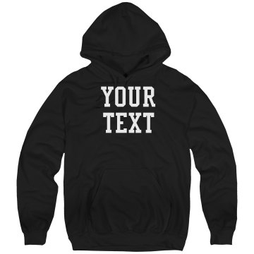Rhinestone Team Hoody Unisex Gildan Heavy Blend Hoodie