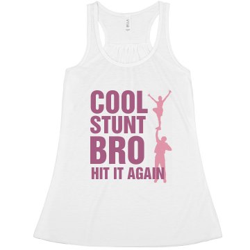 Cool Stunt Bro Flowy Misses Bella Flowy Lightweight Tank