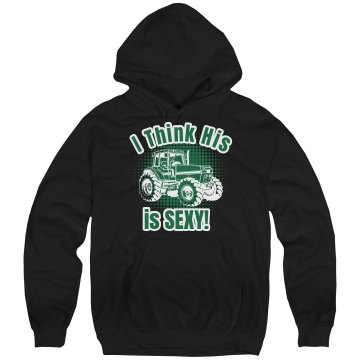 Sexy Tractor Hoodie Unisex Hanes Ultimate Cotton Heavyweight Hoodie