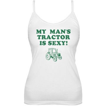 His Sexy Tractor Bella Junior Fit Bra Cami