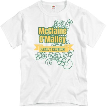 Shamrock Reunion Unisex Basic Gildan Heavy Cotton Crew Neck Tee
