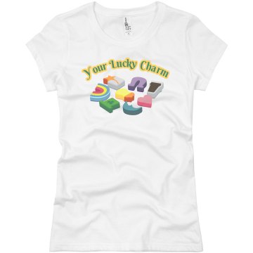 Your Lucky Charm Junior Fit Basic Bella Favorite Tee