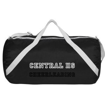 Tigers Cheer w/ Back Augusta Sport Roll Bag