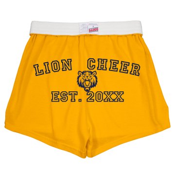 Lion's Cheerleading Junior Fit Soffe Cheer Shorts