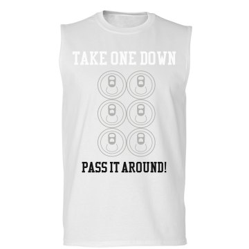 Pass it around! Unisex Gildan Ultra Cotton Sleeveless Tee
