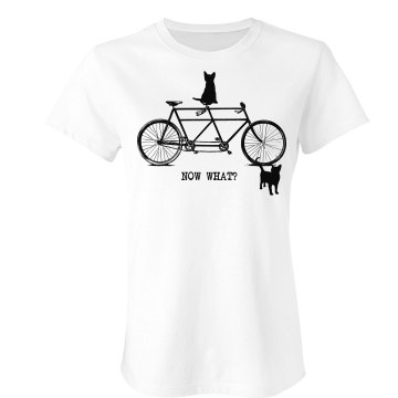 Not So Clever Cats Junior Fit American Apparel Fine Jersey Tee