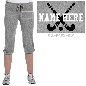 Field Hockey Capri Junior Fit Soffe Fleece Capri