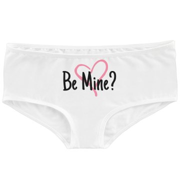 Satin Trim Be Mine Panty Bella Contrast Satin Trim Thong