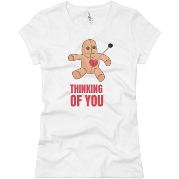 Thinking Of You Junior Fit Basic Bella Favorite Tee