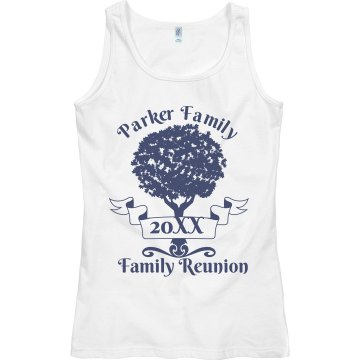 Parker Family Reunion Junior Fit Bella Sheer Longer Length Rib Tee