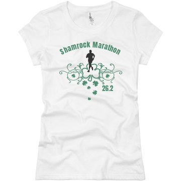Shamrock Marathon Junior Fit Basic Bella Favorite Tee