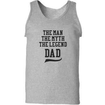 Dad Tank Unisex Gildan Ultra Cotton Tank Top