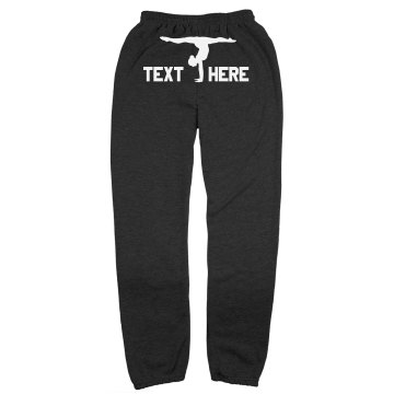 Gymnastics Sweatpants Junior Fit Bella Straight Leg Fleece Sweatpant
