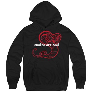 New Year's Snake Hoodie Unisex Hanes Ultimate Cotton Heavyweight Hoodie