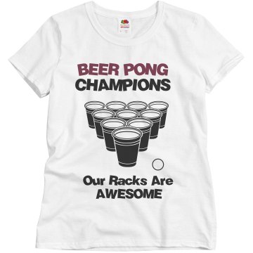 Awesome Rack Champ Tee Misses Relaxed Fit Basic Gildan Ultra Cotton Tee