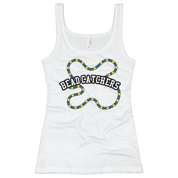 Bead Catchers Team Tank Junior Fit Bella Sheer Longer Length Rib Tank Top
