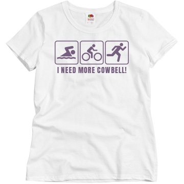 Triathlon Cowbell Alo Women's Bamboo Racerback Tank Top