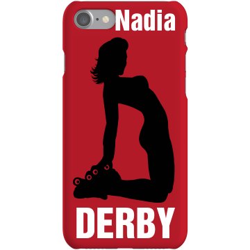 Roller Derby Darling Case Plastic iPhone 5 Case Black