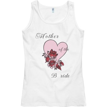 Mother of the Bride Junior Fit Bella Sheer Longer Length Rib Tank Top