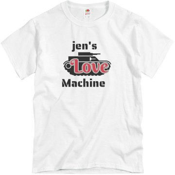 Love Machine Unisex Basic Gildan Heavy Cotton Crew Neck Tee
