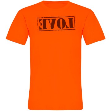 Neon F*ck Love Unisex American Apparel Neon Crew Neck Tee