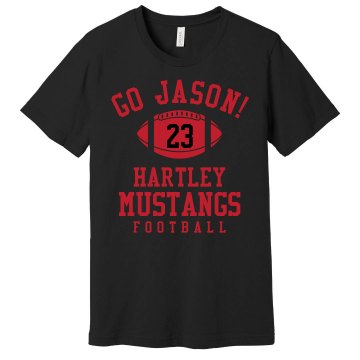Football Dad Unisex Gildan Heavy Cotton Crew Neck Tee