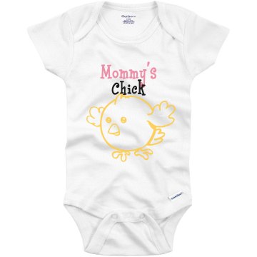 Mommy's Chick Onesie  Infant Gerber Onesies
