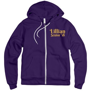 Seniors Dance With Back Unisex Gildan Heavy Blend Full Zip Hoodie