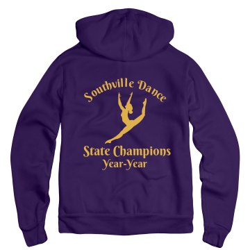 Seniors Dance With Back Unisex Gildan Heavy Blend Full Zip Hoodie