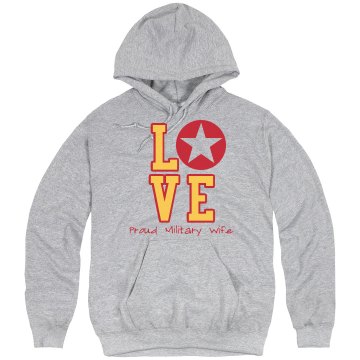 Marine Love Hoodie Unisex Hanes Ultimate Cotton Heavyweight Hoodie
