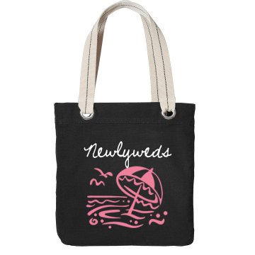 Newlywed Beach Bag Port Authority Color Canvas Tote