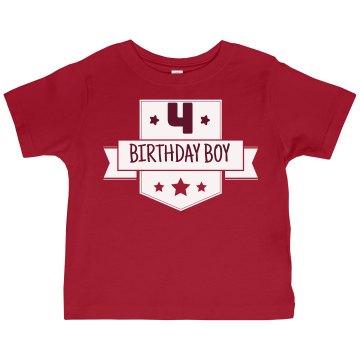 Rock Star Birthday Toddler Gildan Ultra Cotton Crew Neck Tee