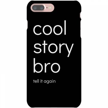Cool Story Bro Rubber iPhone 4 & 4S Case Black
