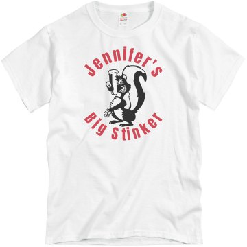 Stinky Husband and Dad Unisex Basic Gildan Heavy Cotton Crew Neck Tee
