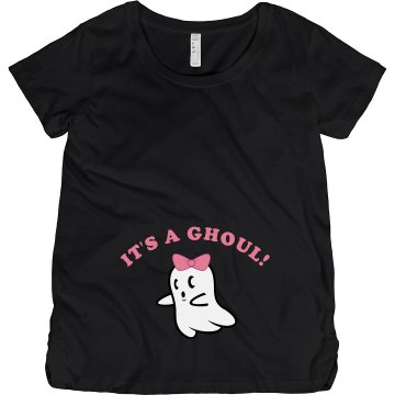It's a Ghoul ...Girl Maternity LA T Sportswear Tee