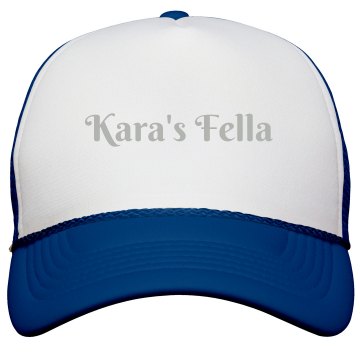 Kara's Fella Trucker Hat KC Caps Poly-Foam Snapback Trucker Hat