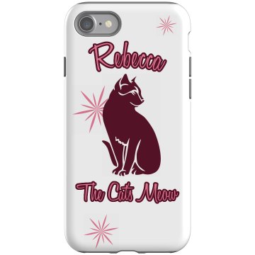 Cat iPhone 4 Cover Rubber iPhone 4 & 4S Case Black