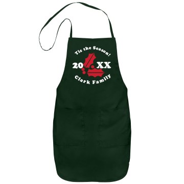 Holiday Family Apron Port Authority Adjustable Full Length Apron