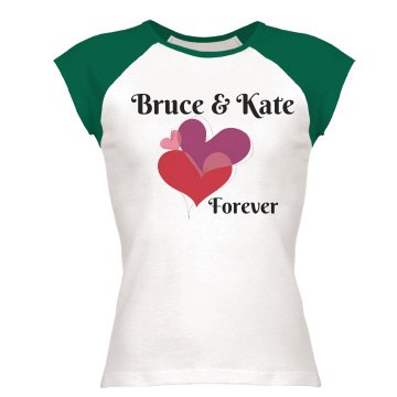 Love Forever Junior Fit Bella 1x1 Rib Ringer Tee