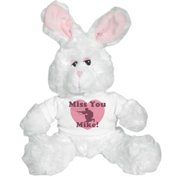 Miss You Mike Plush Plush Bunny