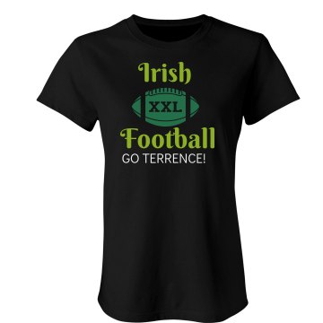 Football Rhinestones Mom Junior Fit American Apparel Fine Jersey Tee